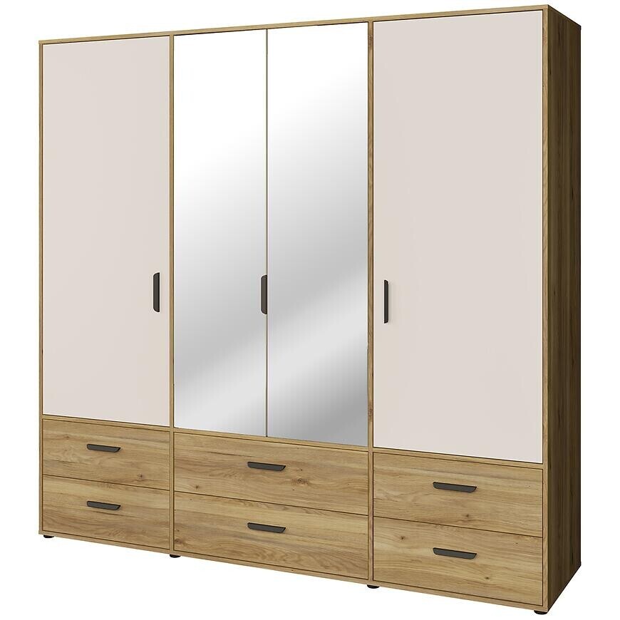 Skriňa Mokkaro  Moks846-M802  2d2lud6sz Piesok/Dub Mauvella