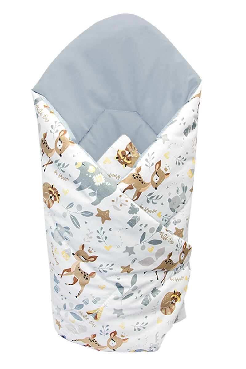 Zavinovačka Lesné zvieratká - šedá