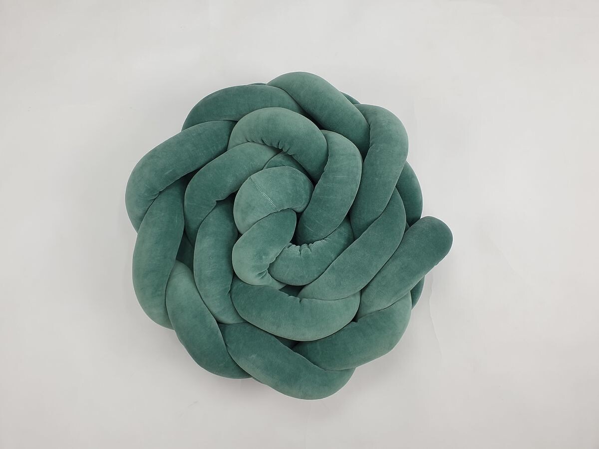 Vrkôčikový mantinel 240 cm - zelený