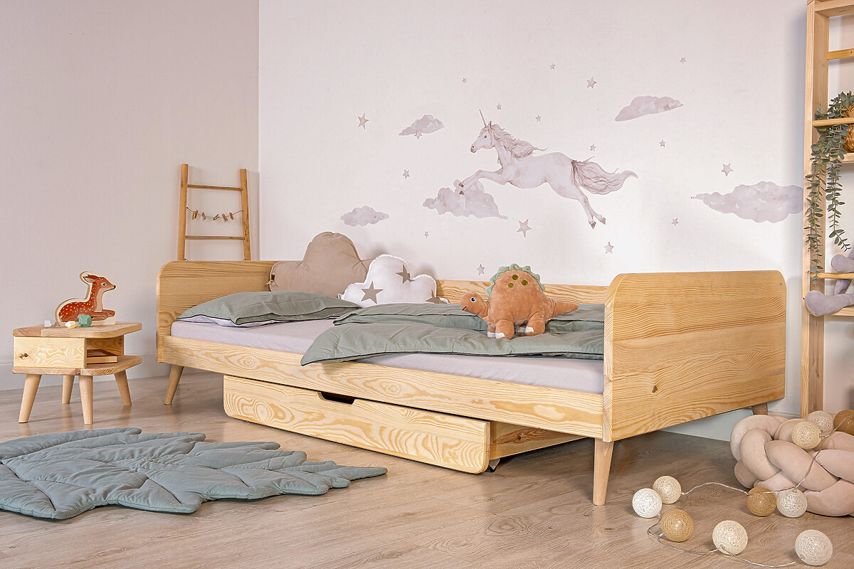 Ourbaby® 35230-0 NELL 140x70 cm prírodný borovica