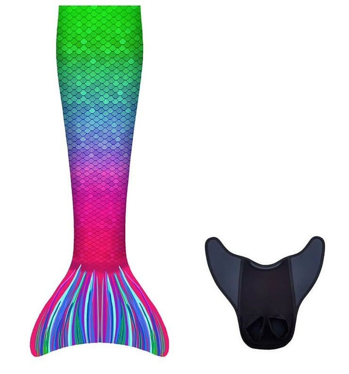 Morská panna chvost - monoplutva Aquaris na plávanie Capri veľkosť 