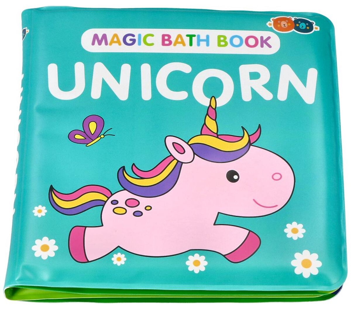 Magická farebná kúpeľná knižka s jednorožcom