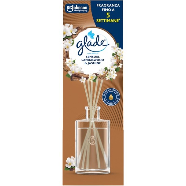 Glade Vonné tyčinky  Santalwood & Jasmin Limitovaná edícia 50 ml