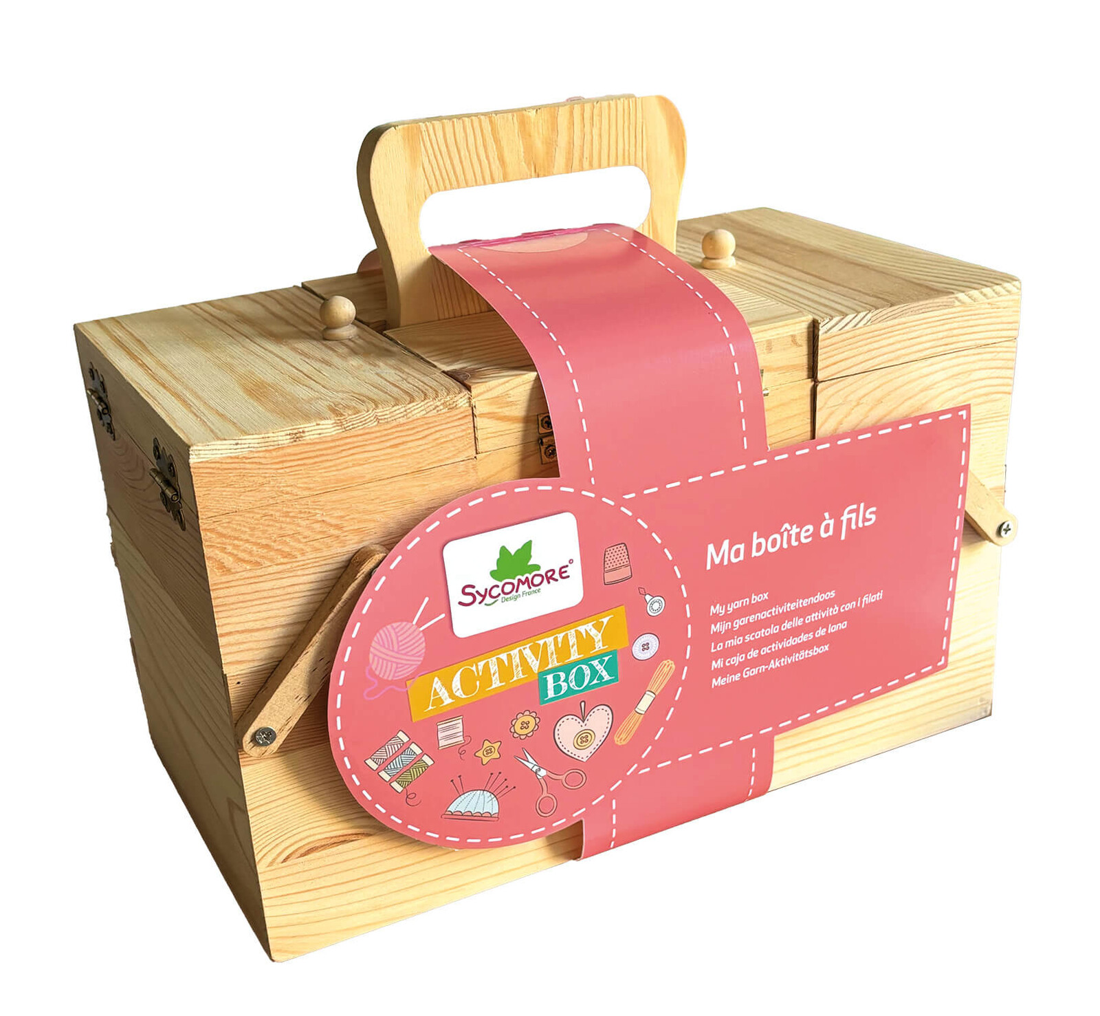 Activity Box – pletenie a šitie