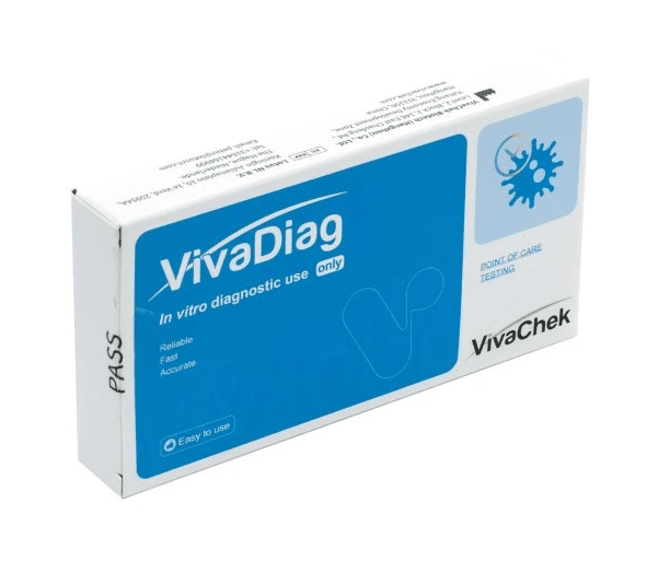 C. difficile Toxin A/B+GDH test - VivaDiag - 1 kusov antigénové testy