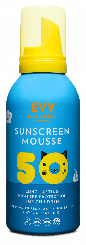EVY Sunscreen Mousse Kids SPF 50 opaľovacia pena pre deti 150ml