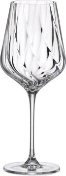 BOHEMIA ROYAL CRYSTAL Súprava pohárov na biele víno Crystal Winestar Spirale 485 ml 6 ks