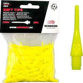 Windson Micro Plastové hroty 18 mm, 150 ks, žlté