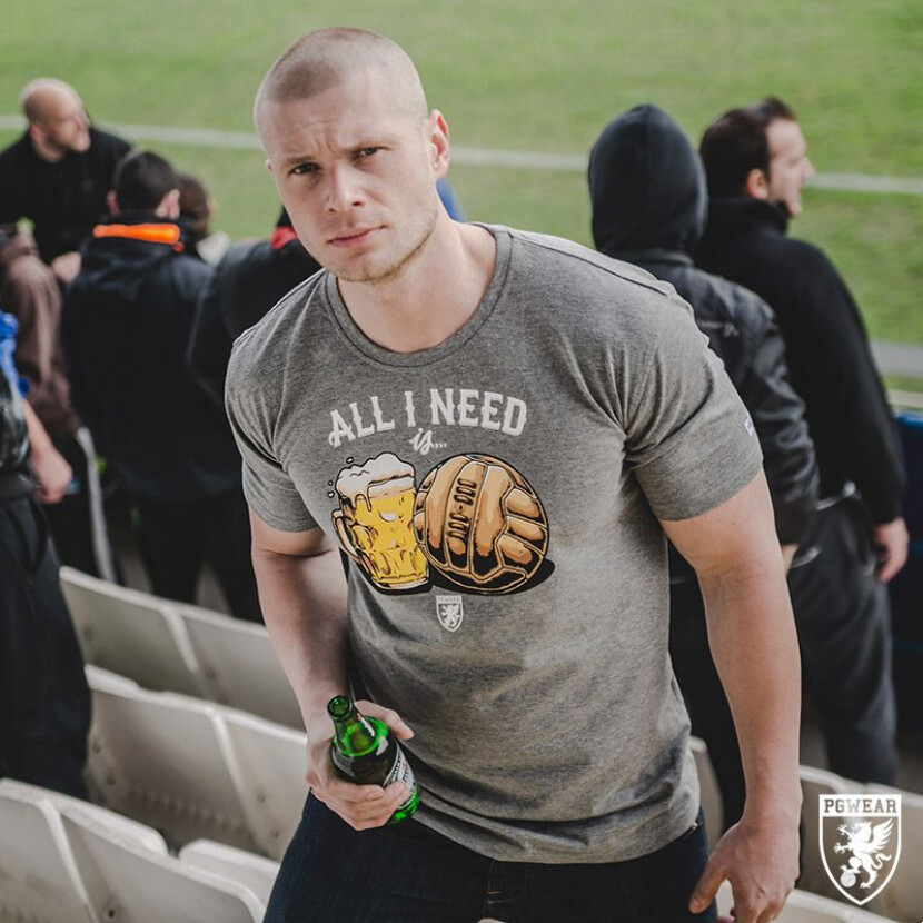 Triko PGwear All I Need - sivé, S