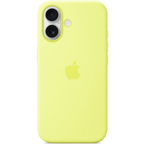 iPhone 17 Silicone Case with MagSafe - Neon Yellow