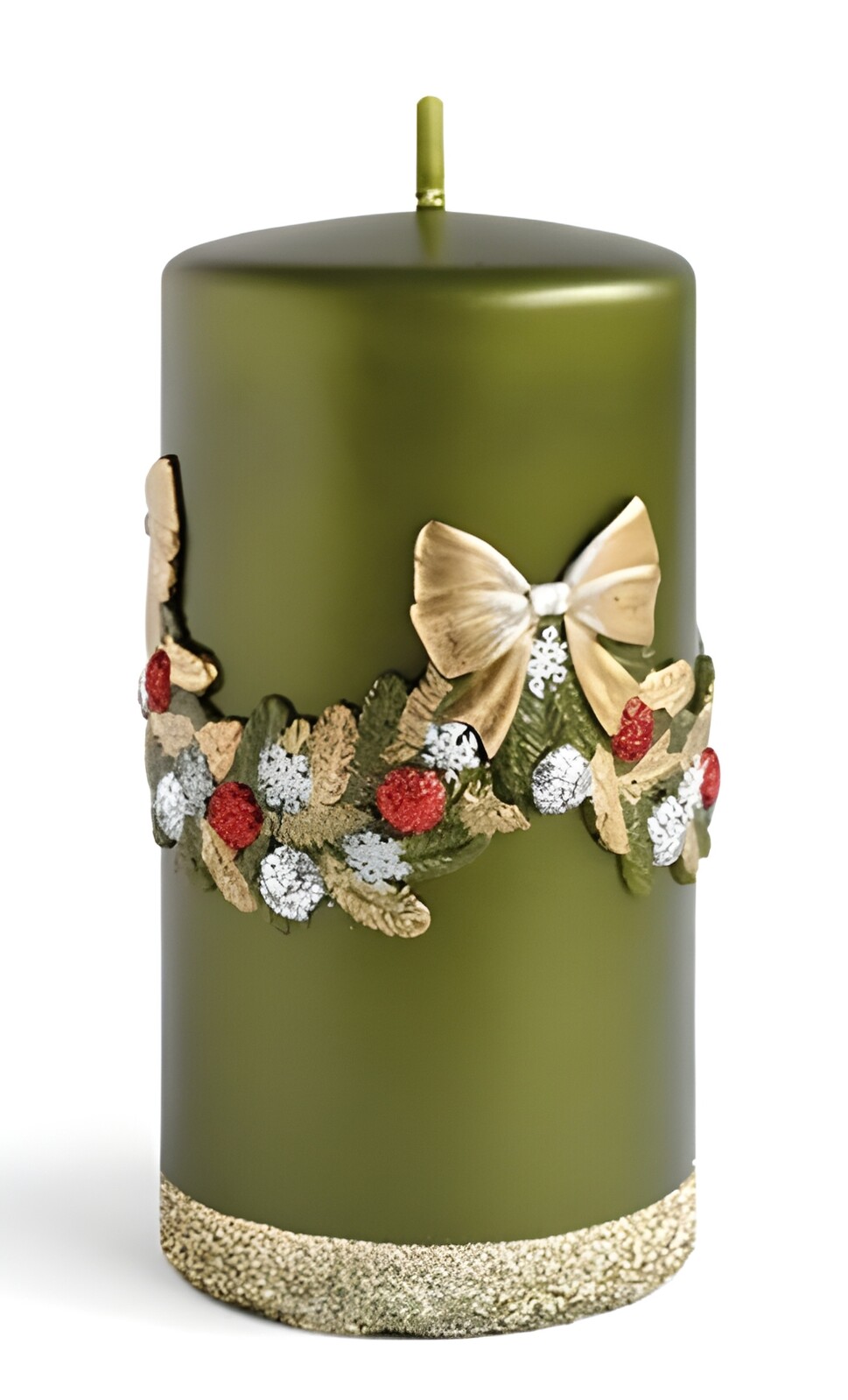 Vánoční svíčka Girlanda I 14 cm - výber z 6 prevedení