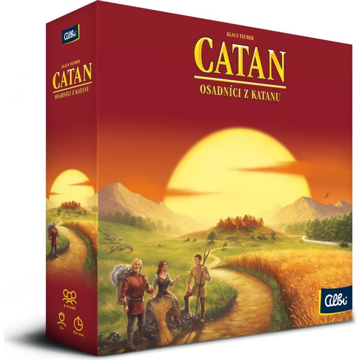 Albi Catan - základná hra (redesign 2025) CZ