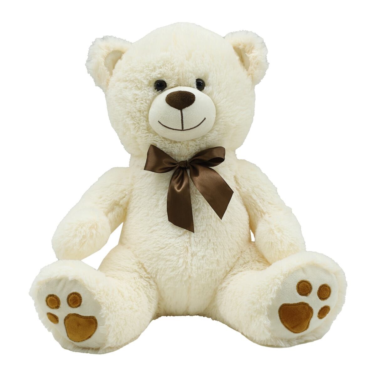 STEPPOS Plyšový medvedík krémový 40 cm