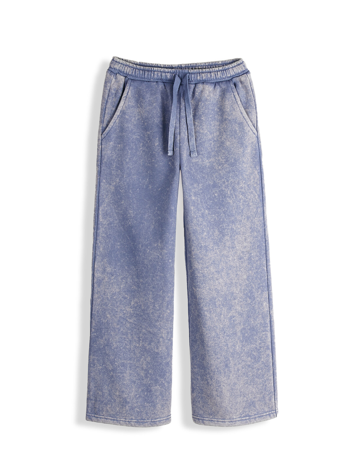 GATE Široké tepláky s vypraným efektom