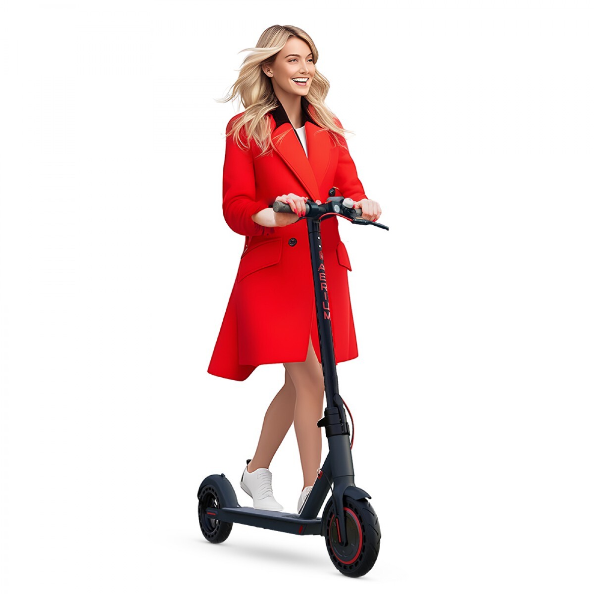 Elektrokolobežka AERIUM AOVO PRO 350 W čierna