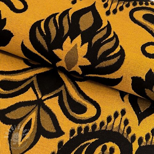 Dekoračná látka jacquard Baccara gold