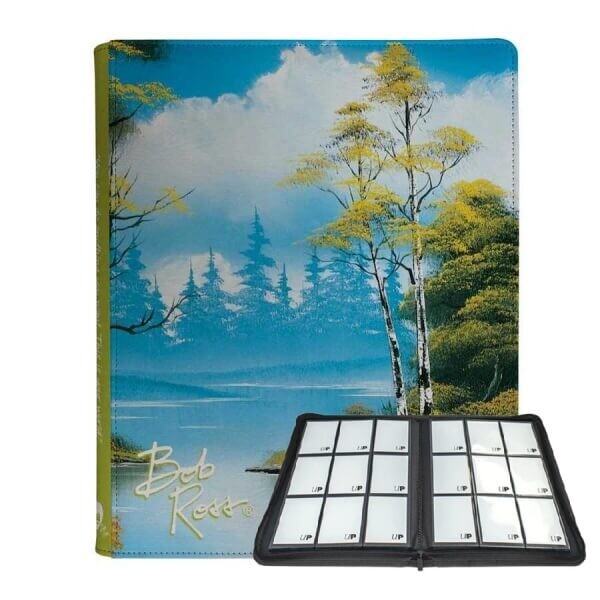 UltraPro Album na karty UltraPro 9-Pocket Zippered Pro-Binder - Bob Ross Lakeside Path
