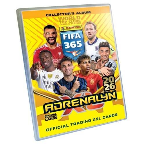 Panini Futbalové album na karty Panini FIFA 365 2025/2026 Adrenalyn - Binder