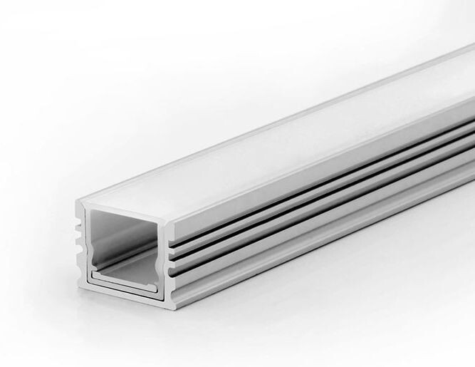 LED Solution Nástenný profil pre LED pásiky vodeodolný IP67 Vyberte variantu a dĺžku: Profil + Koncovky + Priehľadný difúzor 1m 69131_IPCIR1M