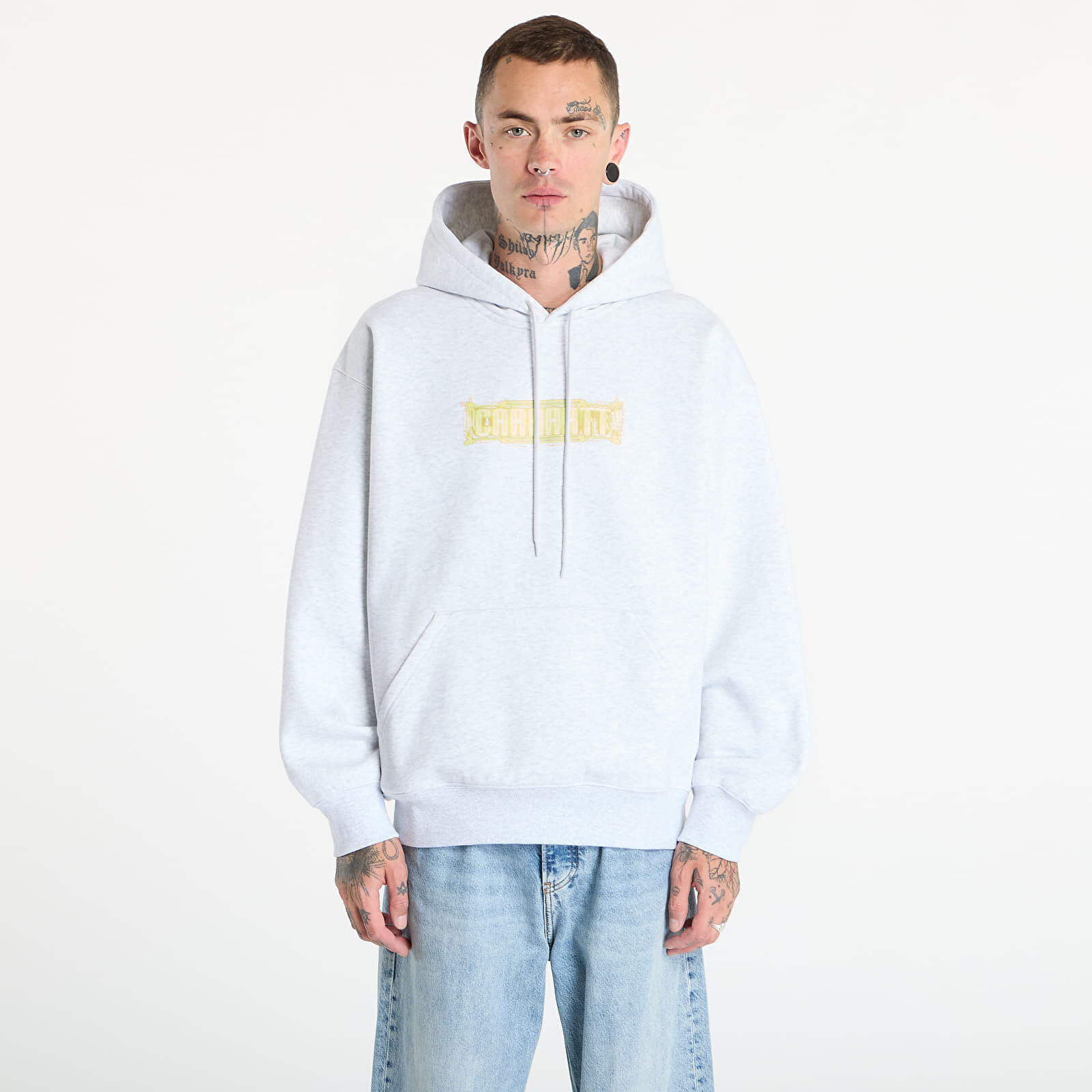 Mikina Carhartt WIP Hooded Electric Boogie Sweat UNISEX Ash Heather M