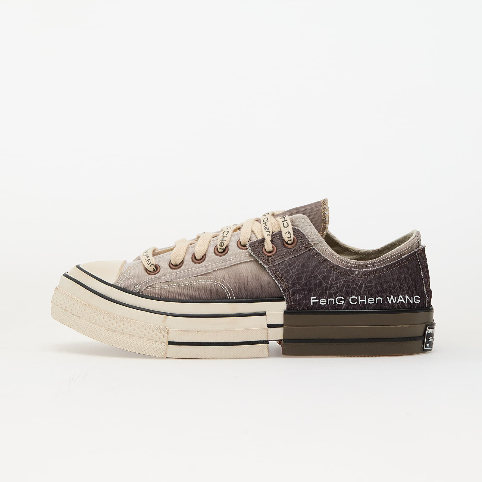 Tenisky Converse Chuck 70 Feng Chen Wang 2-in-1 Chuck 70 Low Top Brown Egret EUR 36.5