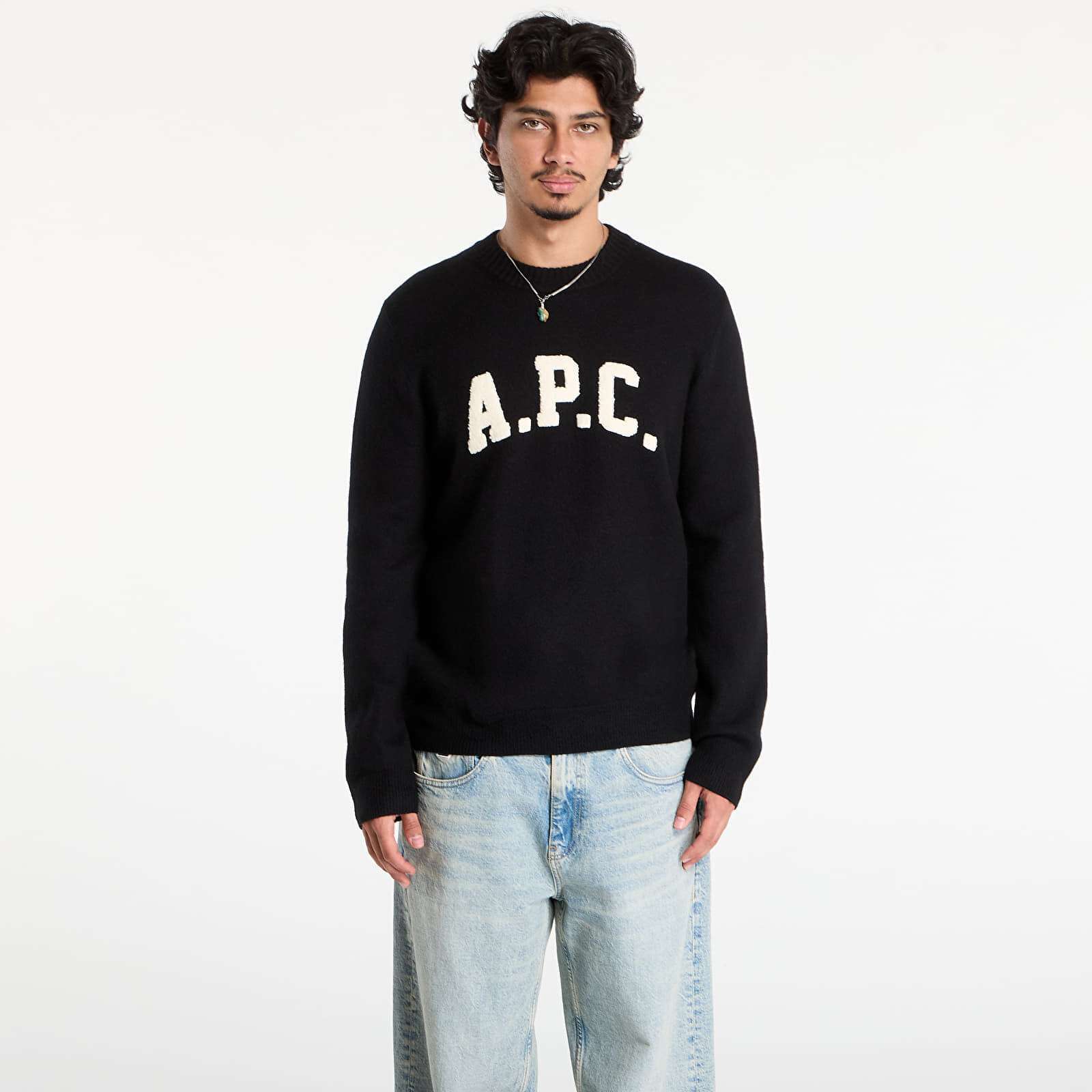 Sveter A.P.C. Pull Jay Black XL