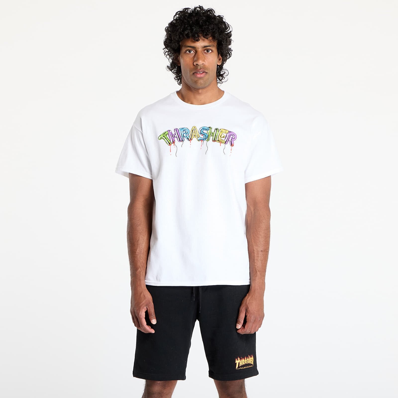 Tričko Thrasher Balloons T-Shirt White L