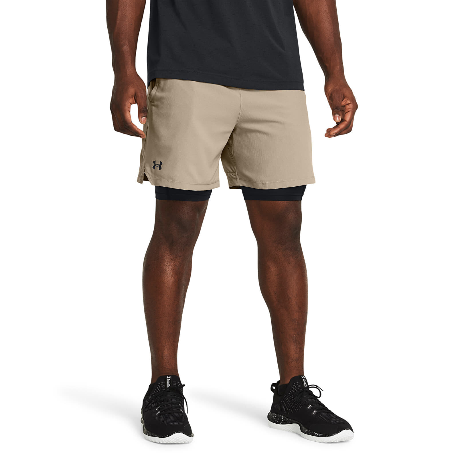 Šortky Under Armour Vanish Woven 2In1 Sts Brown XL