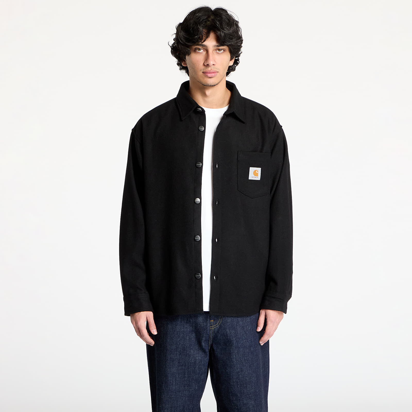 Košeľa Carhartt WIP Torin Shirt UNISEX Black S