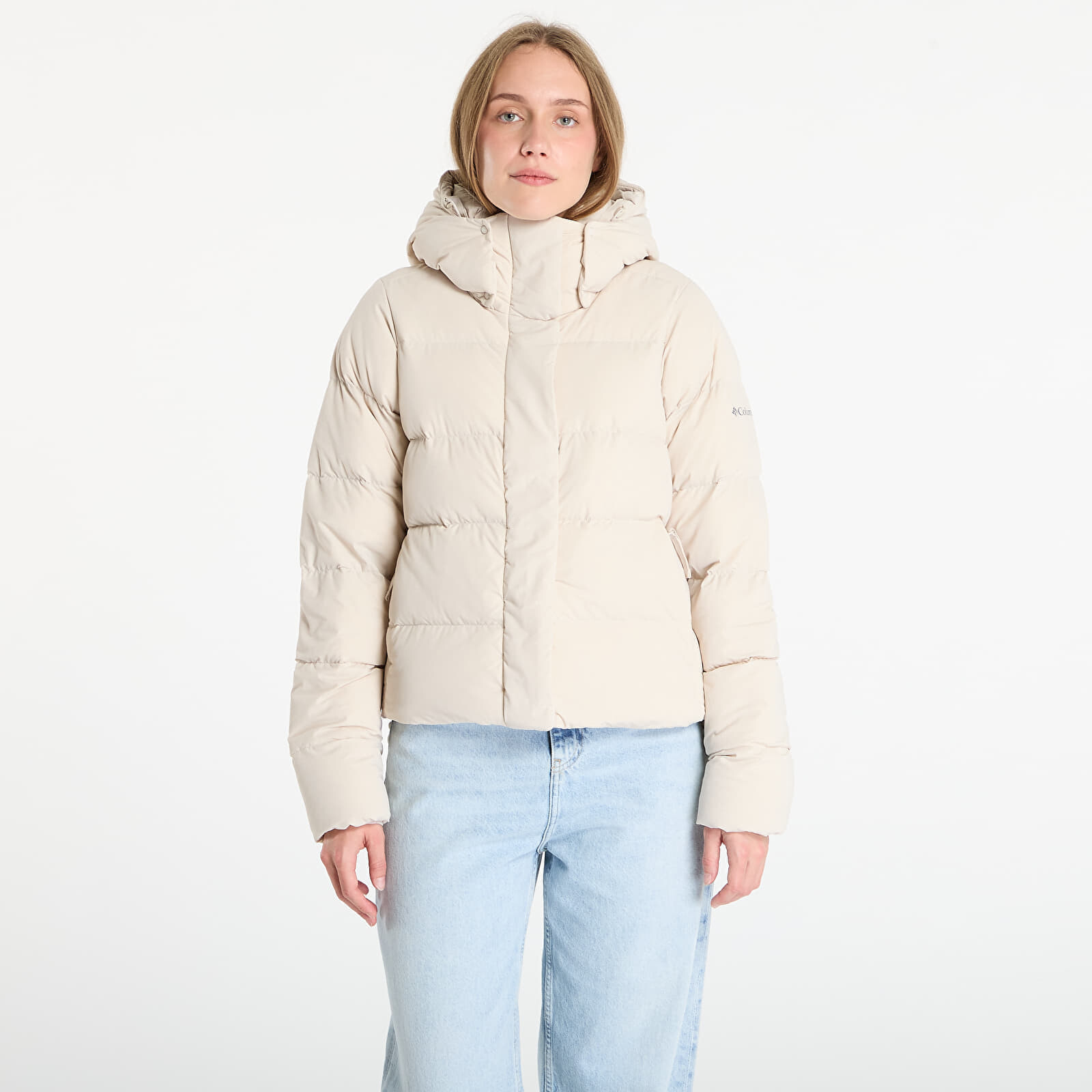 Bunda Columbia Amaze Puff™ Hooded Jacket Dark Stone L