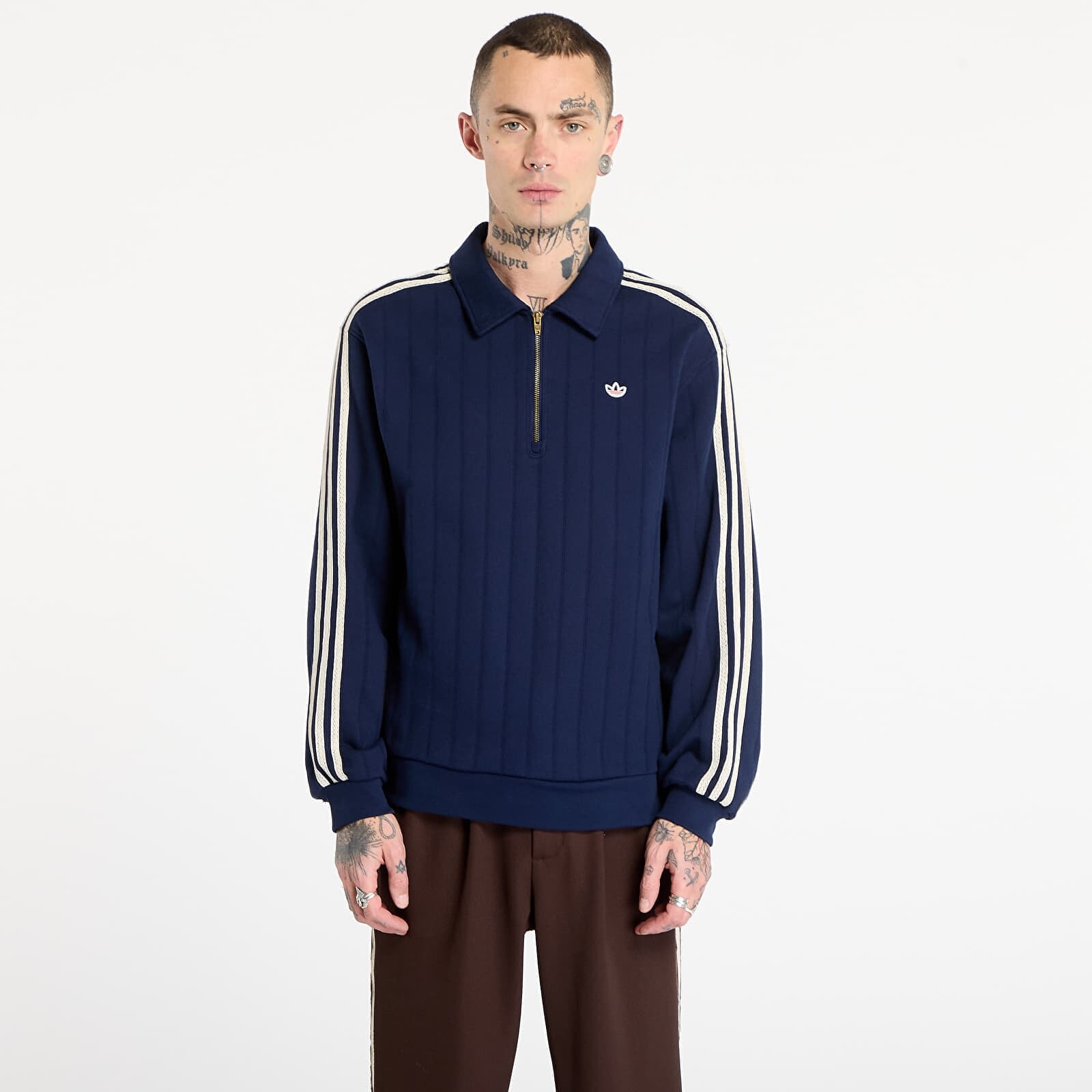 Mikina adidas x Clot 1/4 Zip Night Indigo M