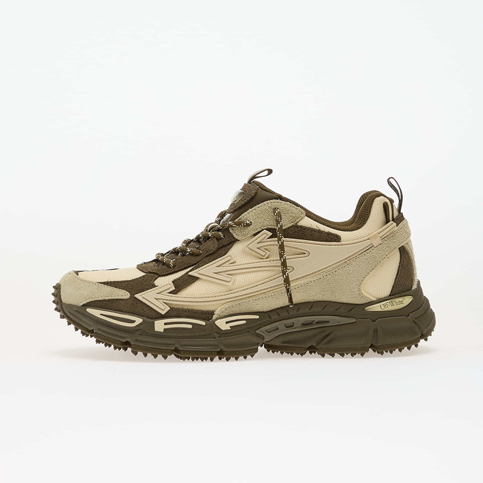 Tenisky Off-White Ow Be Right Back Suede Forest Green/ Sand EUR 45