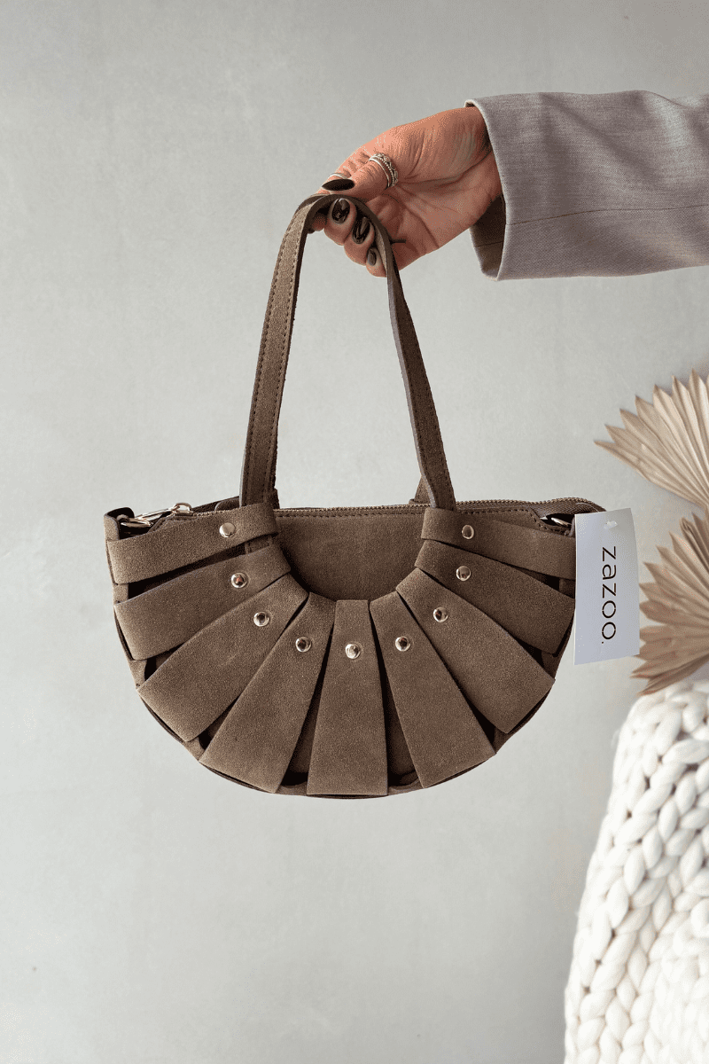 Boto béžová semišová kabelka Marivane