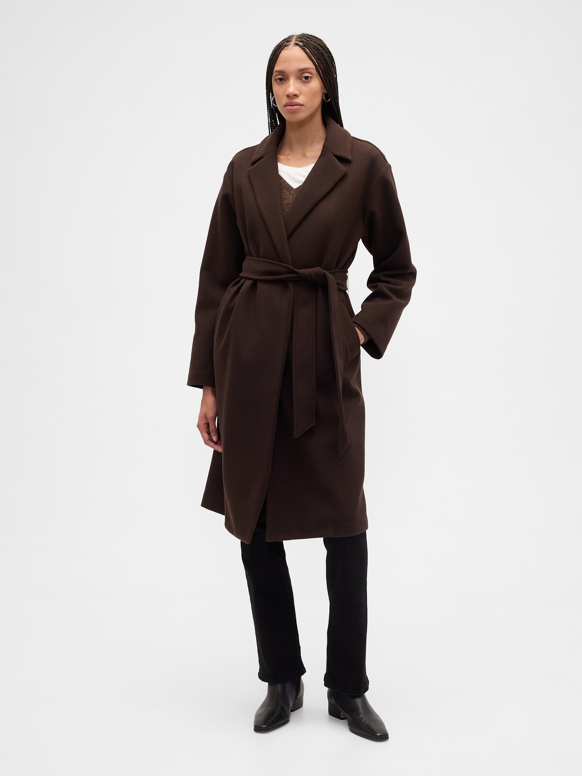 GAP Tie Coat - Women's
