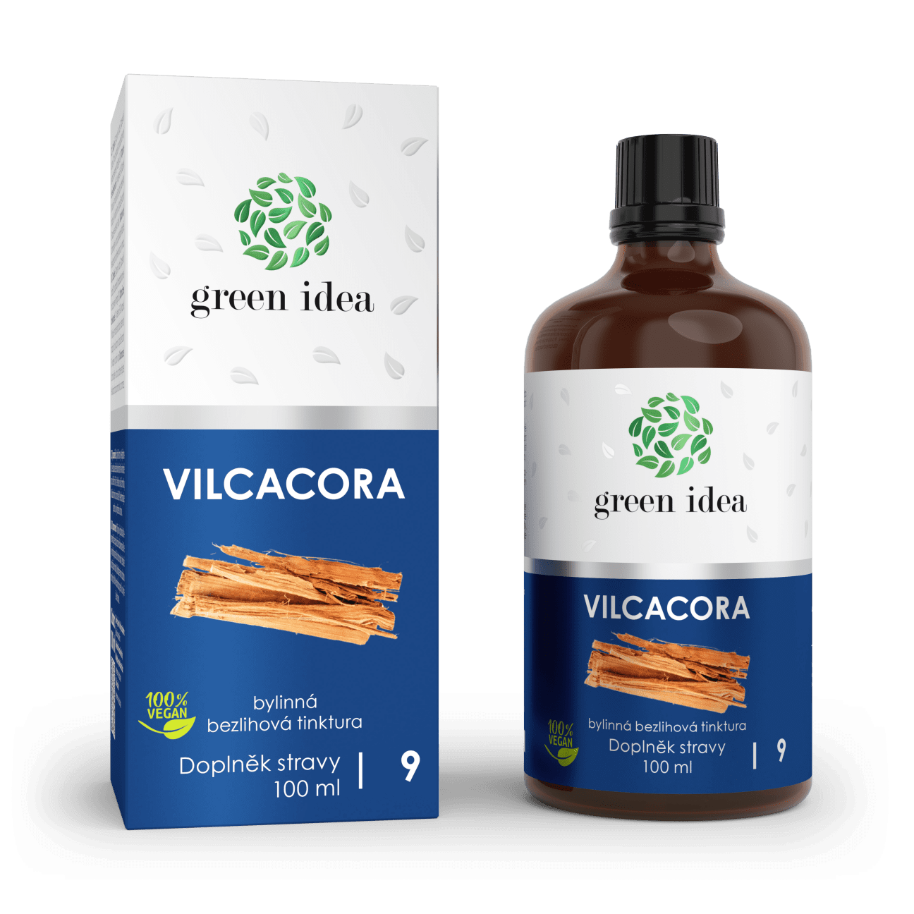 Vilcacora - bezliehová tinktúra 100 ml - Green idea