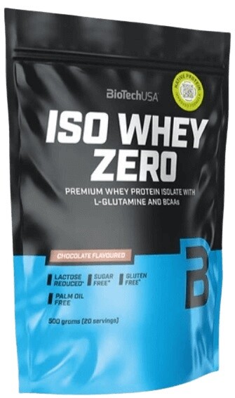Biotechusa iso whey zero 454 g - jahoda