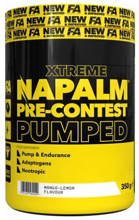 Fa xtreme napalm pre-contest pumped 350 g - čerešňa/citrón