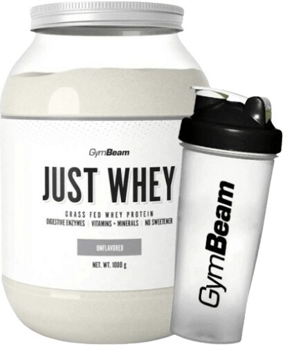 Gymbeam protein just whey 2000 g + šejkr blend bottle 700 ml zadarmo