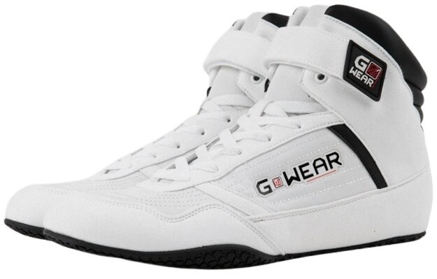 Gorilla wear športové tenisky classic high tops biela/čierna - 43