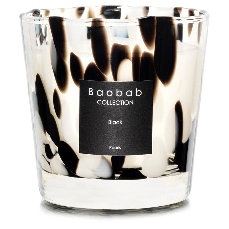 Baobab Collection Pearls Black vonná sviečka 6.5 cm