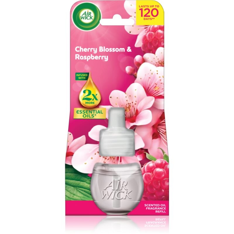 Air Wick Cherry Blossom & Rasberry náplň do elektrického difuzéru 19 ml