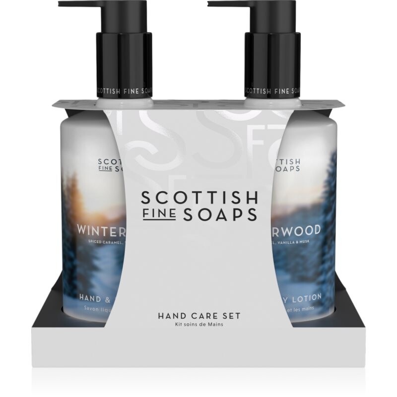 Scottish Fine Soaps Winterwood darčeková sada na ruky