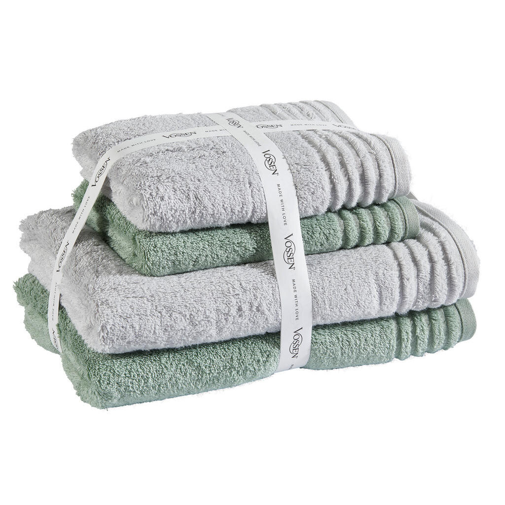 Vossen SADA FROTÉ UTERÁKOV, zelená, svetlosivá