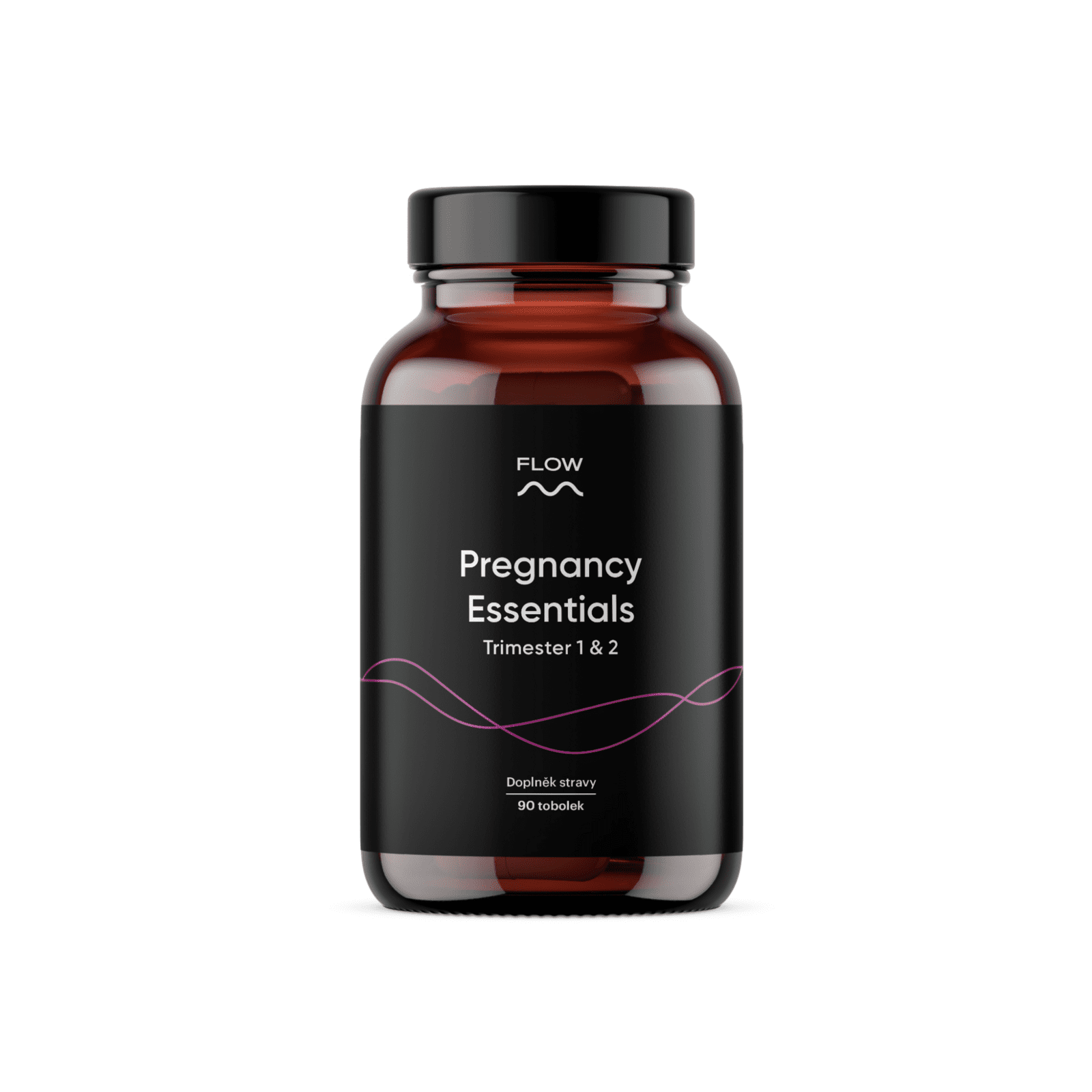 FLOW Pregnancy Essentials Trimester 1&2, 90 tobolek