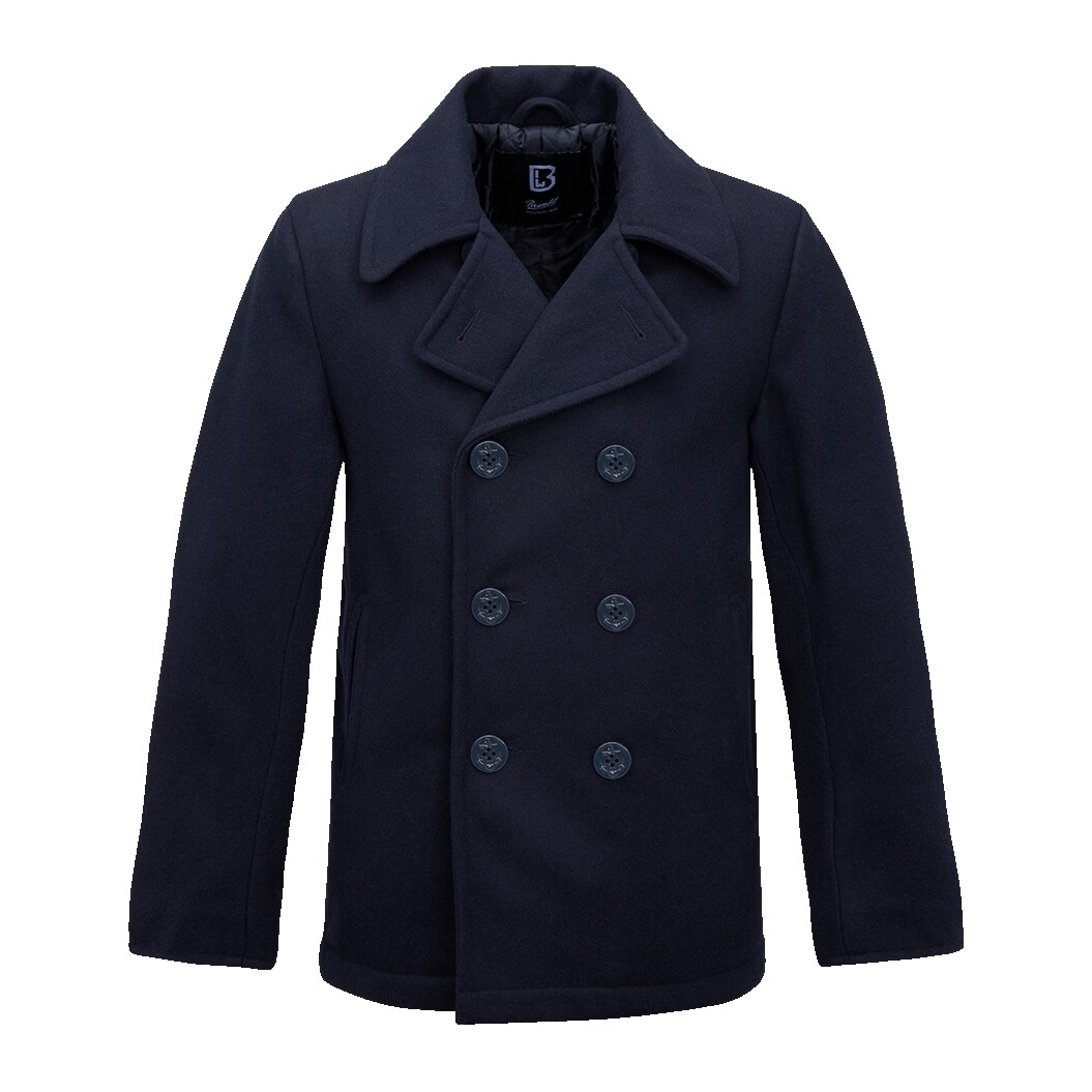 Kabát Brandit Pea Coat - navy, L