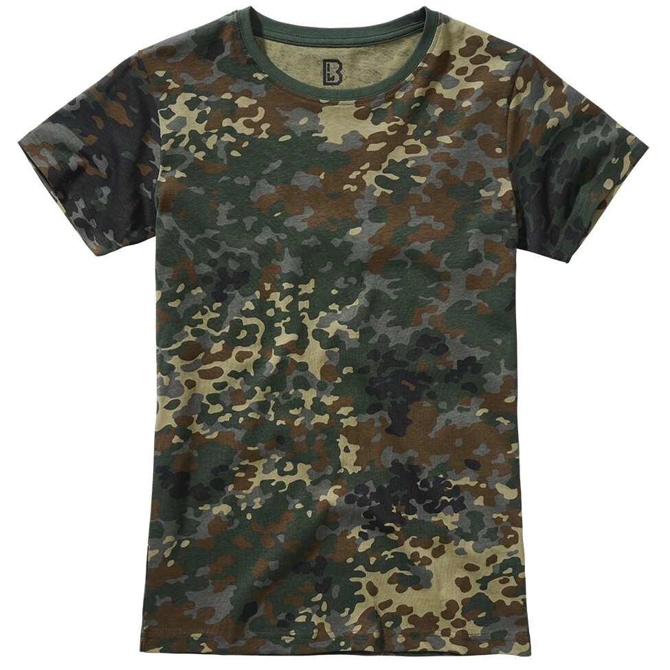 Tričko dámske Brandit Ladies T-Shirt - flecktarn, XL