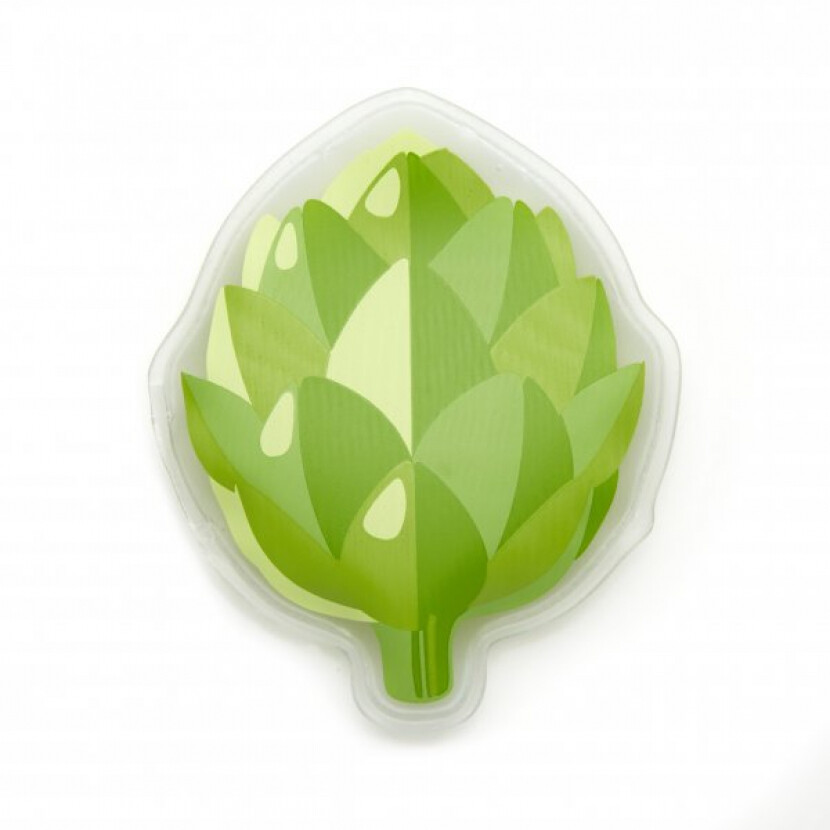 Chladiaci / hrejúci vankúšik Kikkerland Artičok - zelený