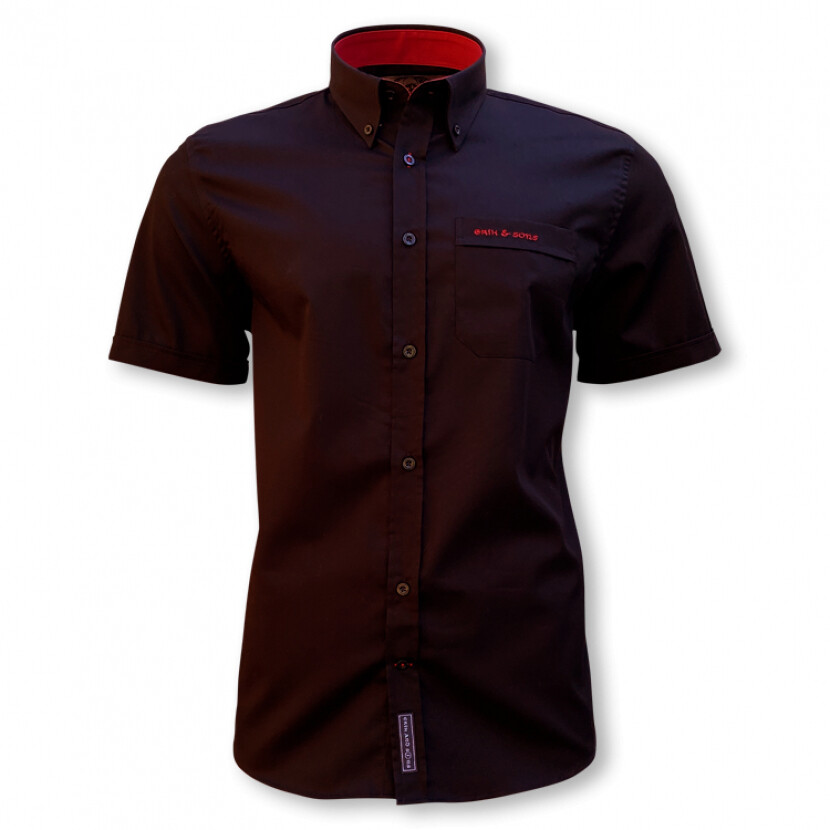 Košeľa pánska Erik and Sons Syda - čierna, M