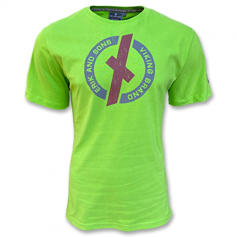 Tričko Erik and Sons Kompass - zelené, M