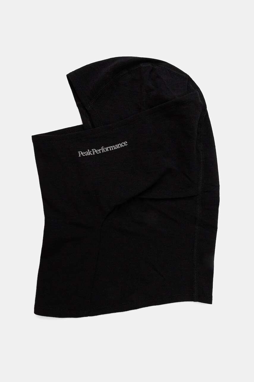 Kukla s prímesou vlny Peak Performance čierna farba, G80940